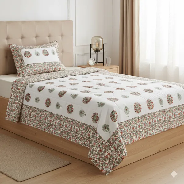 Ananta_Brown_Cotton_Premium_&_Elegant_Printed_Single_Dohar_(_60"_X_90"_)By_Sabhinjo