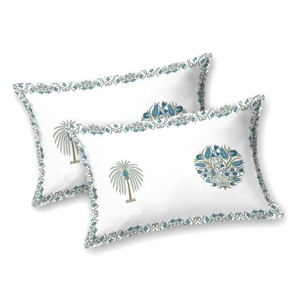 Ananta_Blue_Cotton_Premium_&_Elegant_Printed_Double_Bedsheet_(_100"_X_108"_)__With_2_Pillow_Covers_(_17"_X_27"_)_By_Sabhinjo