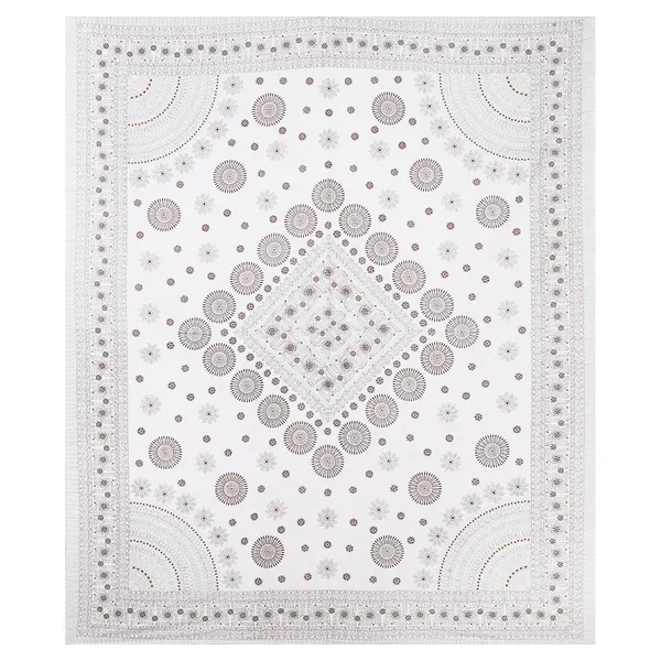 Kathakashida_Brown_elegant_thread_print_double_king_size_bedsheet_(90"X108")_with_2_pillow_covers_(17"X27")_By_Sabhinjo