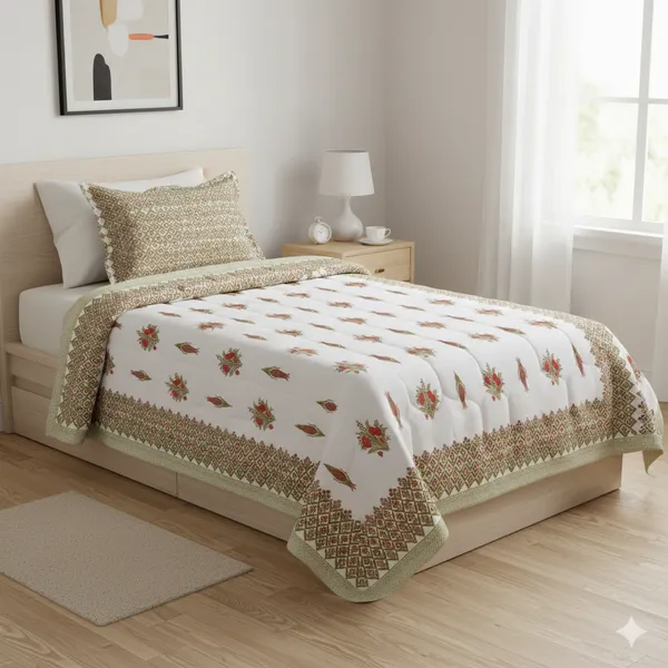Ananta_Red_Cotton_Premium_&_Elegant_Printed_Single_Rajai_(_60"_X_90"_)By_Sabhinjo