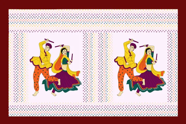 Hand_Work_Maroon_Cotton_Premium_&_Elegant_Jaipuri_Prints_King_Size_Bedsheet_(90"X108")__With_2_Pillow_Covers_(_17"_X_27"_)_By_Sabhinjo
