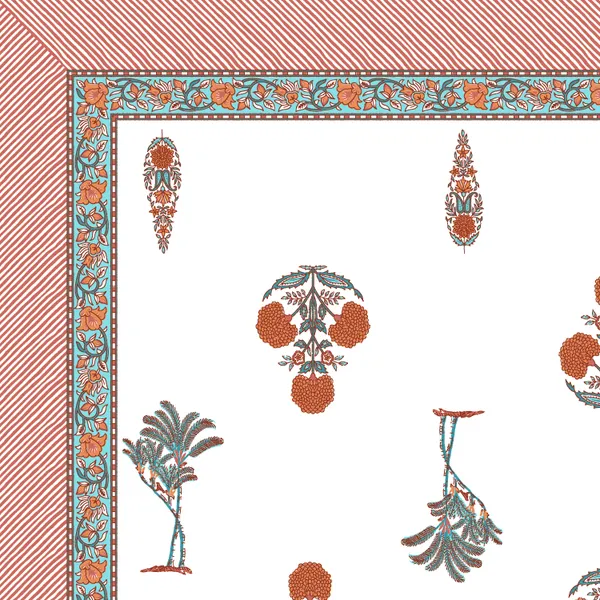 Ananta_Brown_Cotton_Premium_&_Elegant_Printed_Single_Rajai_(_60"_X_90"_)By_Sabhinjo
