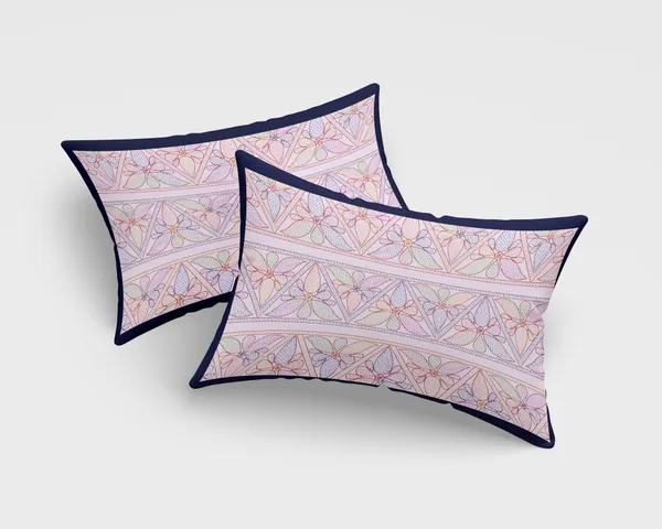 Hand_Work_Pink_&_Blue_Cotton_Premium_&_Elegant_Jaipuri_Prints_King_Size_Bedsheet_(90"X108")_With_2_Pillow_Covers_(17"_X_27")_by_Sabhinjo