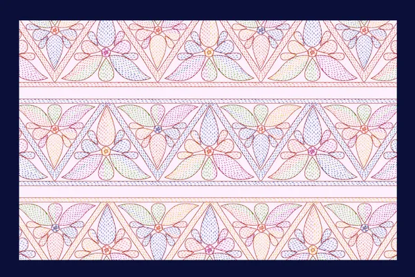 Hand_Work_Pink_&_Blue_Cotton_Premium_&_Elegant_Jaipuri_Prints_King_Size_Bedsheet_(90"X108")_With_2_Pillow_Covers_(17"_X_27")_by_Sabhinjo