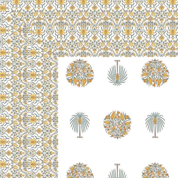 Ananta_Yellow_Cotton_Premium_&_Elegant_Printed_Double_Dohar_(_90"_X_108"_)By_Sabhinjo
