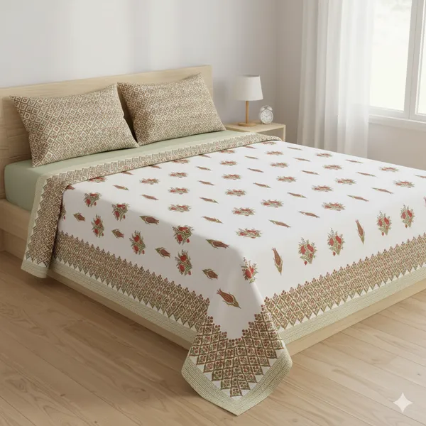 Ananta_Red_Cotton_Premium_&_Elegant_Printed_Double_Dohar_(_90"_X_108"_)By_Sabhinjo
