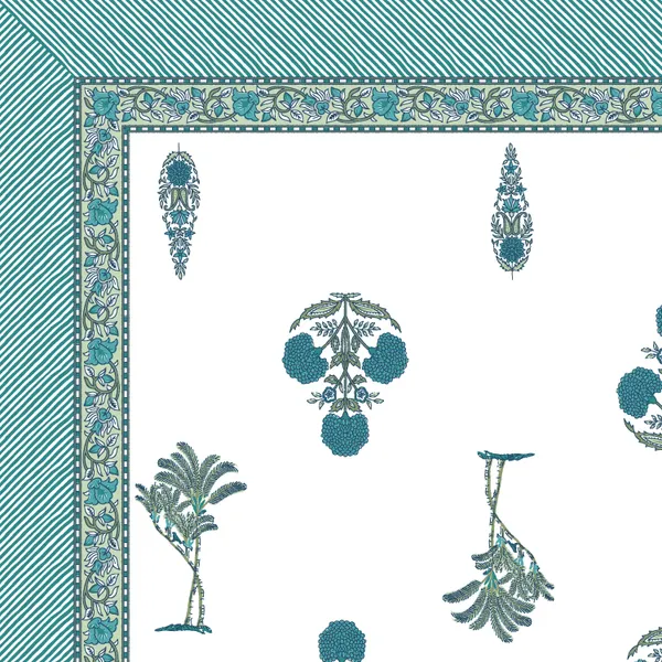 Ananta_See_Green_Cotton_Premium_&_Elegant_Printed_Single_Rajai_(_60"_X_90"_)By_Sabhinjo