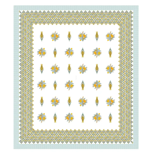 Ananta_Yellow_Cotton_Premium_&_Elegant_Printed_Double_Dohar_(_90"_X_108"_)By_Sabhinjo