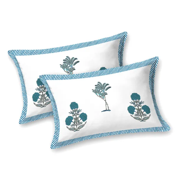 Ananta_Blue_Cotton_Premium_&_Elegant_Printed_Double_Bedsheet_(_100"_X_108"_)__With_2_Pillow_Covers_(_17"_X_27"_)_By_Sabhinjo