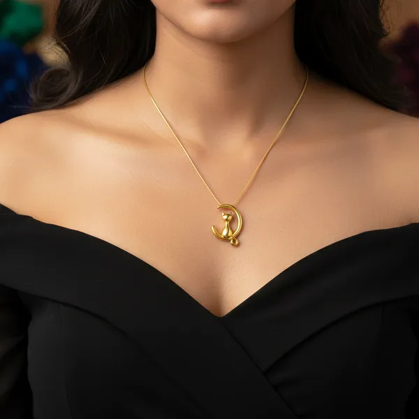 Celestial_Cat_Pendant_With_Chain_For_Women