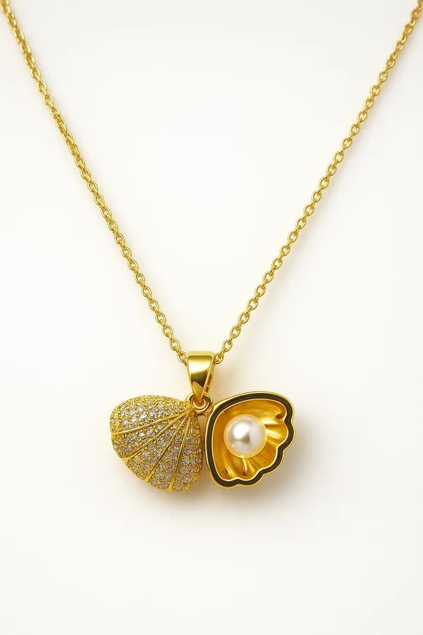 Gold_Pearls_Embrace_Pendant_Chain_For_Women
