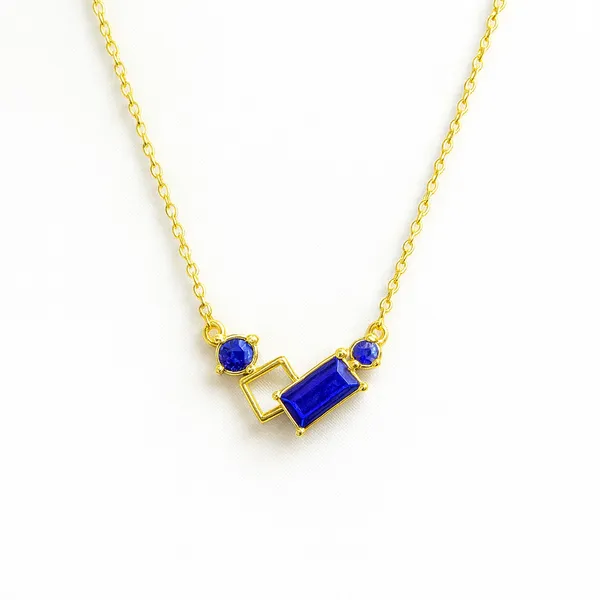 Deep_Blueprint_Pendant_With_Chain_For_Women