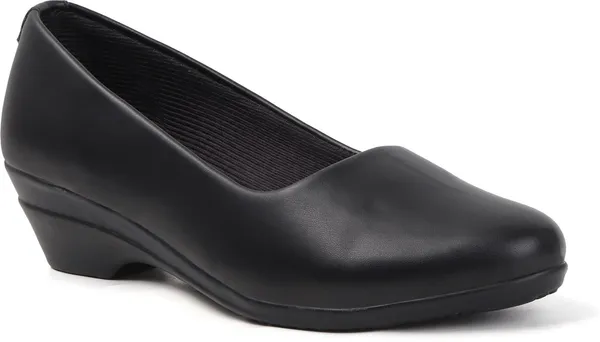 Black_Synthetic_Leather_Casual_Slip_On_Bellies_For_Women