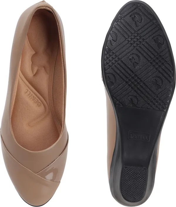 Beige_Synthetic_Leather_Bellies_For_Women