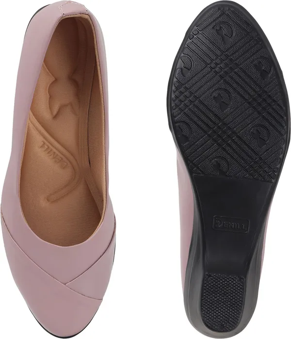 Maroon_Synthetic_Leather_Bellies_For_Women