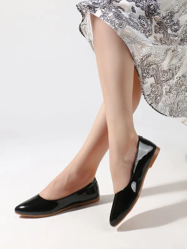 Black_Synthetic_Leather_Casual_Slip_On_Bellies_For_Women