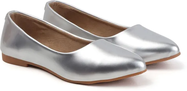Silver_Synthetic_Leather_Casual_Slip_On_Bellies_For_Women