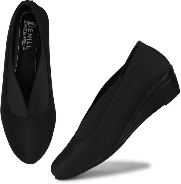 Black_Synthetic_Wedges_For_Women