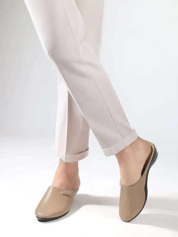 Beige_Synthetic_Wedges_For_Women