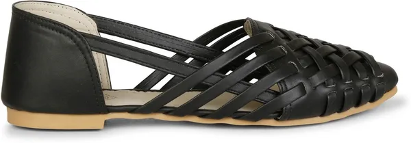 Black_Synthetic_Casual_Bellies_For_Women