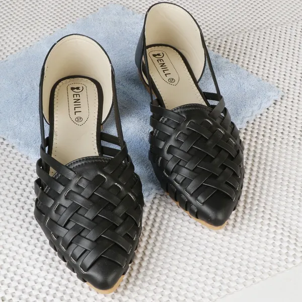 Black_Synthetic_Casual_Bellies_For_Women