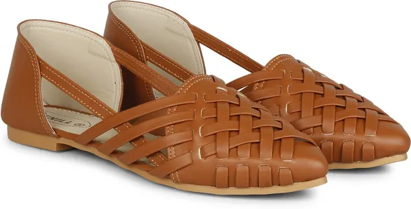 Tan_Synthetic_Casual_Bellies_For_Women