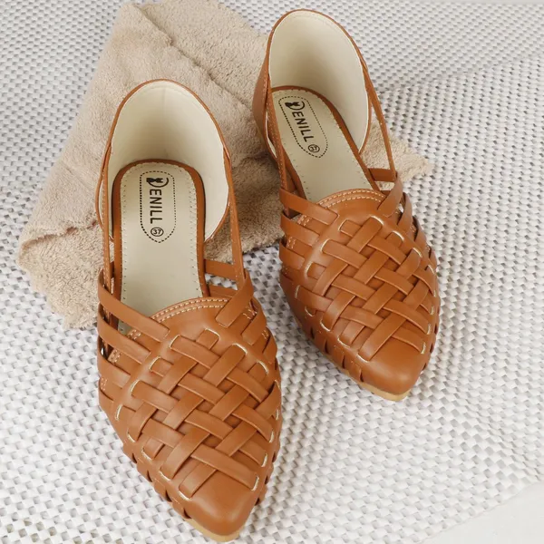 Tan_Synthetic_Casual_Bellies_For_Women
