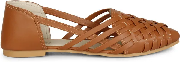 Tan_Synthetic_Casual_Bellies_For_Women
