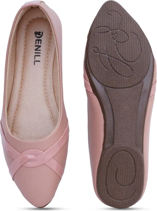 Peach_Synthetic_Casual_Slip_On_Bellies_For_Women