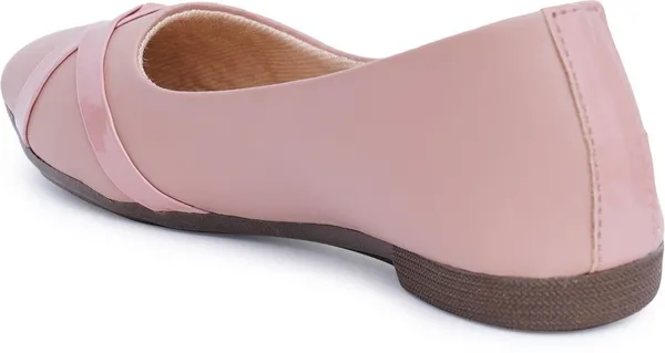 Peach_Synthetic_Casual_Slip_On_Bellies_For_Women