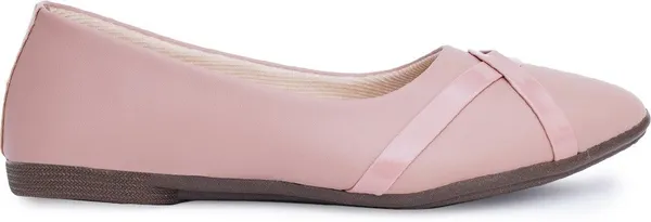 Peach_Synthetic_Casual_Slip_On_Bellies_For_Women