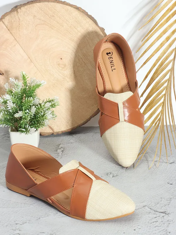 Tan_Synthetic_Leather_Casual_Bellies_For_Women