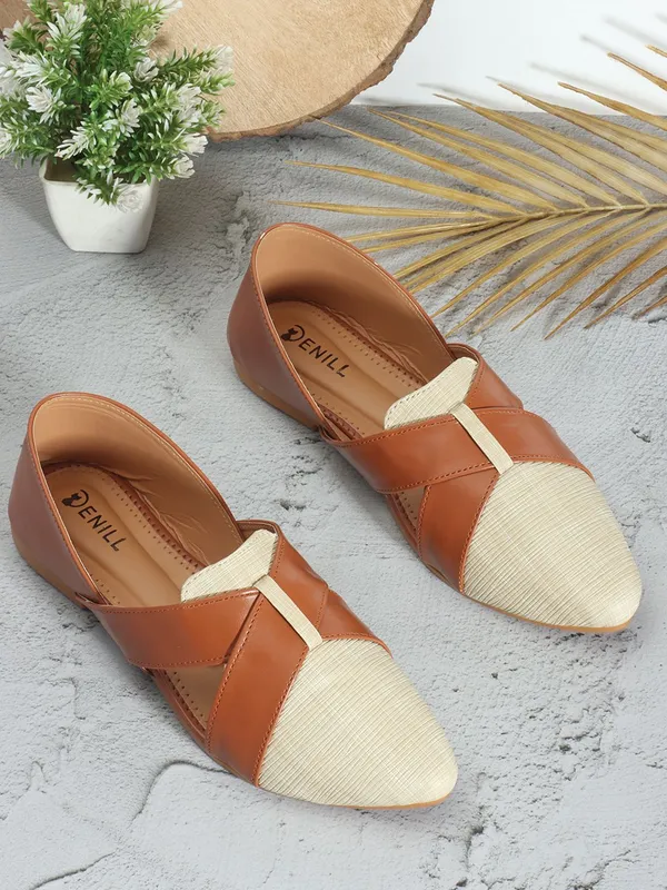 Tan_Synthetic_Leather_Casual_Bellies_For_Women