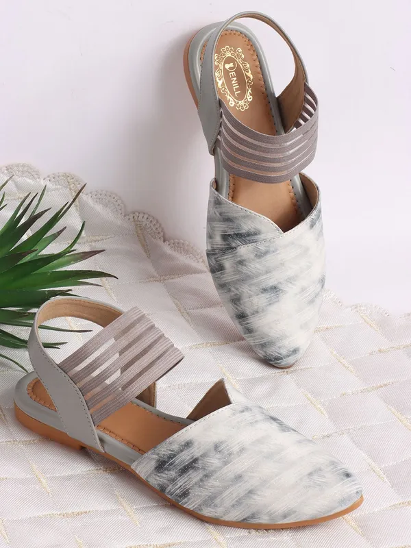 Grey_Synthetic_Leather_Bellies_For_Women