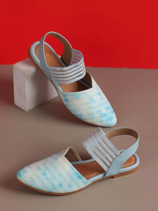Blue_Synthetic_Leather_Bellies_For_Women