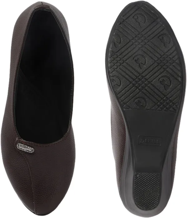 Brown_Synthetic_Leather_Casual_Slip_On_Bellies_For_Women