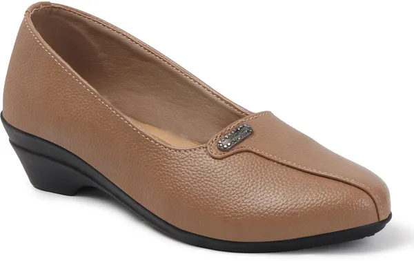 Beige_Synthetic_Leather_Bellies_For_Women