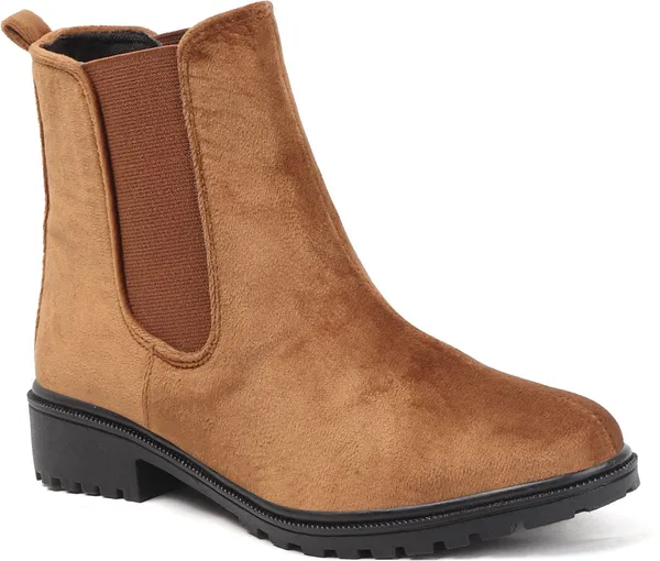 Tan_Suede_Casual_Wedges_Boots_For_Women