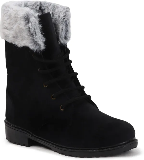 Black_Suede_Boots_For_Women
