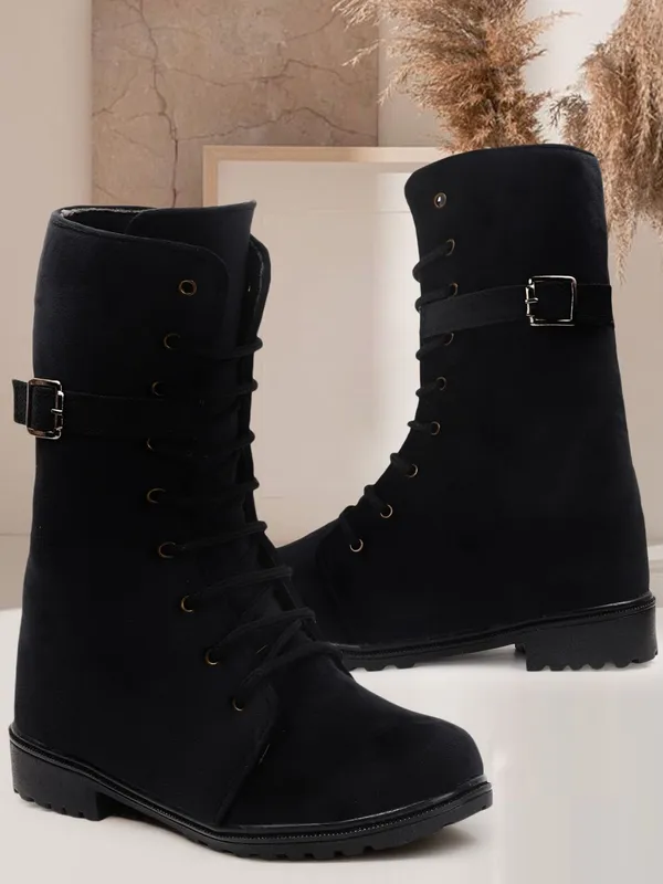 Black_Suede_Boots_For_Women