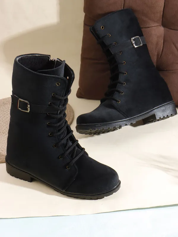 Black_Suede_Boots_For_Women