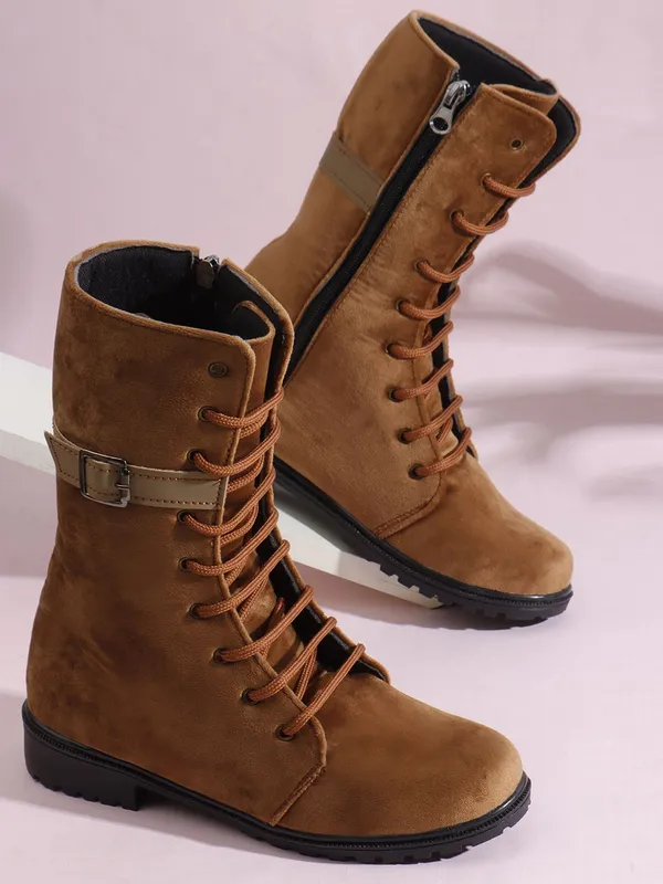 Tan_Suede_Boots_For_Women