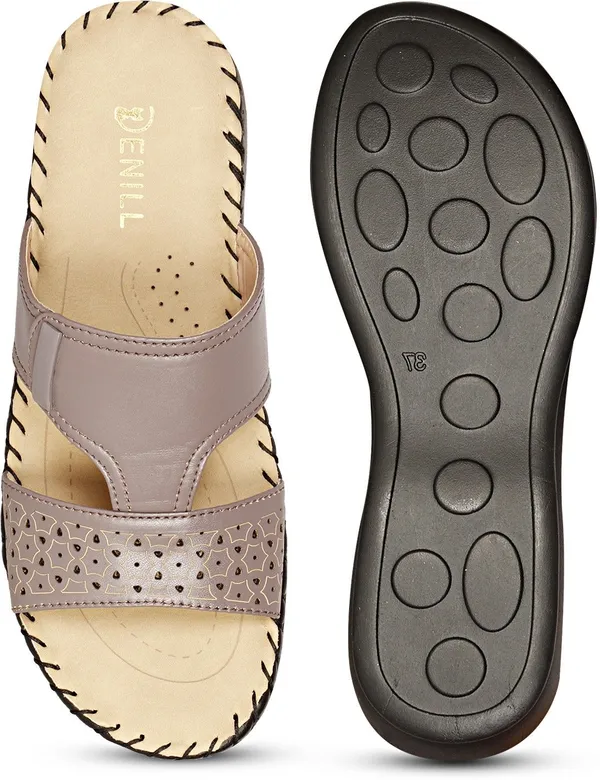 Grey_Synthetic_Leather_Wedges_For_Women