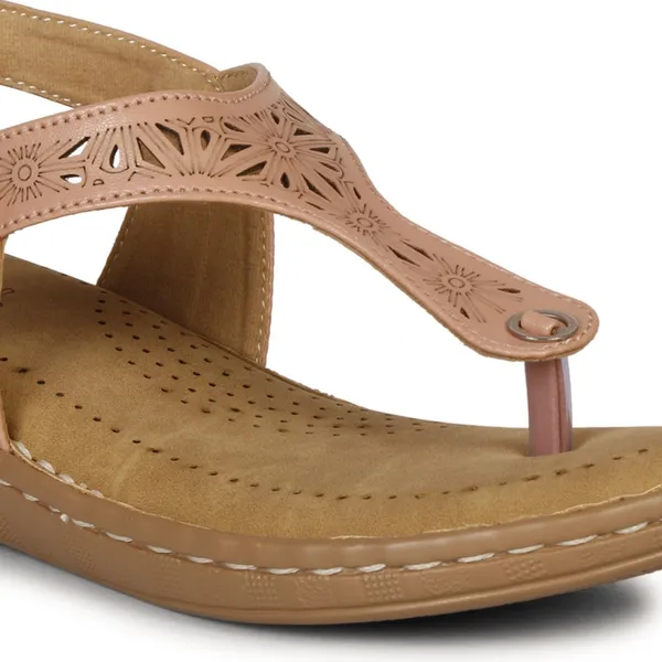 Pink_Synthetic_Leather_Wedges_For_Women