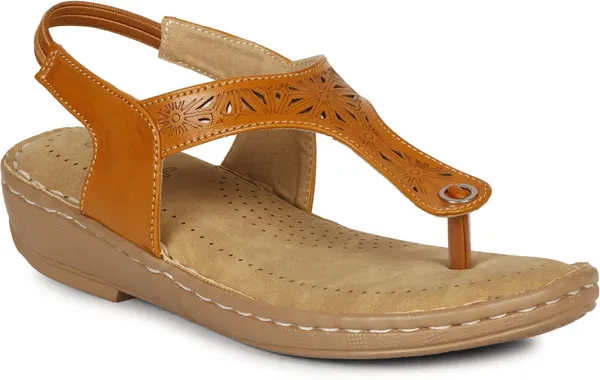 Tan_Synthetic_Leather_Wedges_For_Women