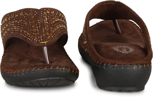 Brown_Synthetic_Wedges_For_Women