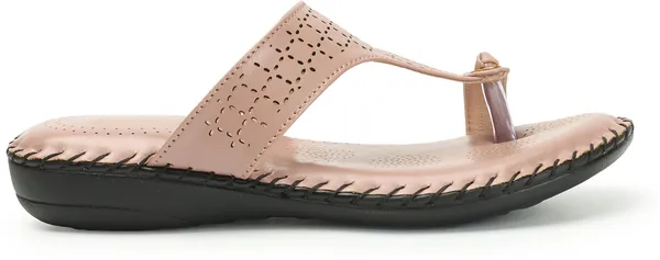 Pink_Synthetic_Leather_Sandal_For_Women