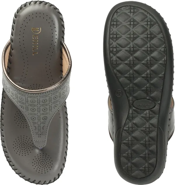 Grey_Synthetic_Leather_Wedges_For_Women