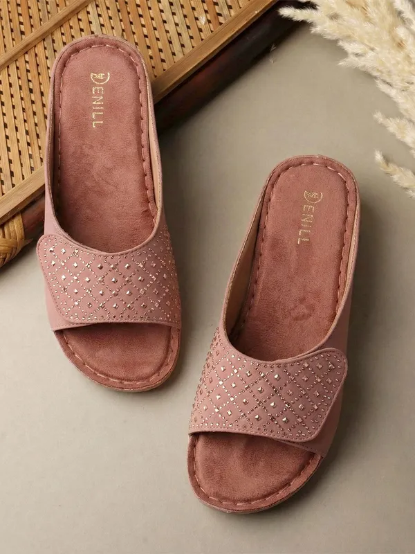Pink_Suede_Wedges_For_Women