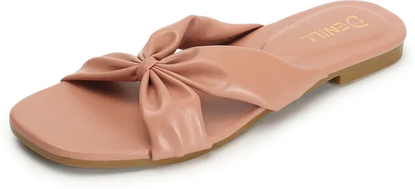 Pink_Synthetic_Leather_Heels_For_Women
